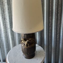 Americana Eagle Lamp And Shade