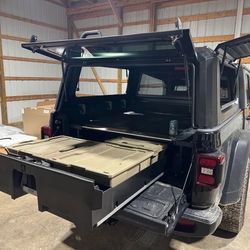 Decked For Jeep Gladiator- New Big Drawer - All Boxes And Upgrades