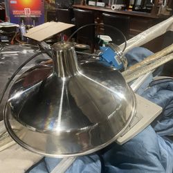 Stainless steel hanging light