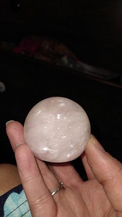 Rose quartz moonface