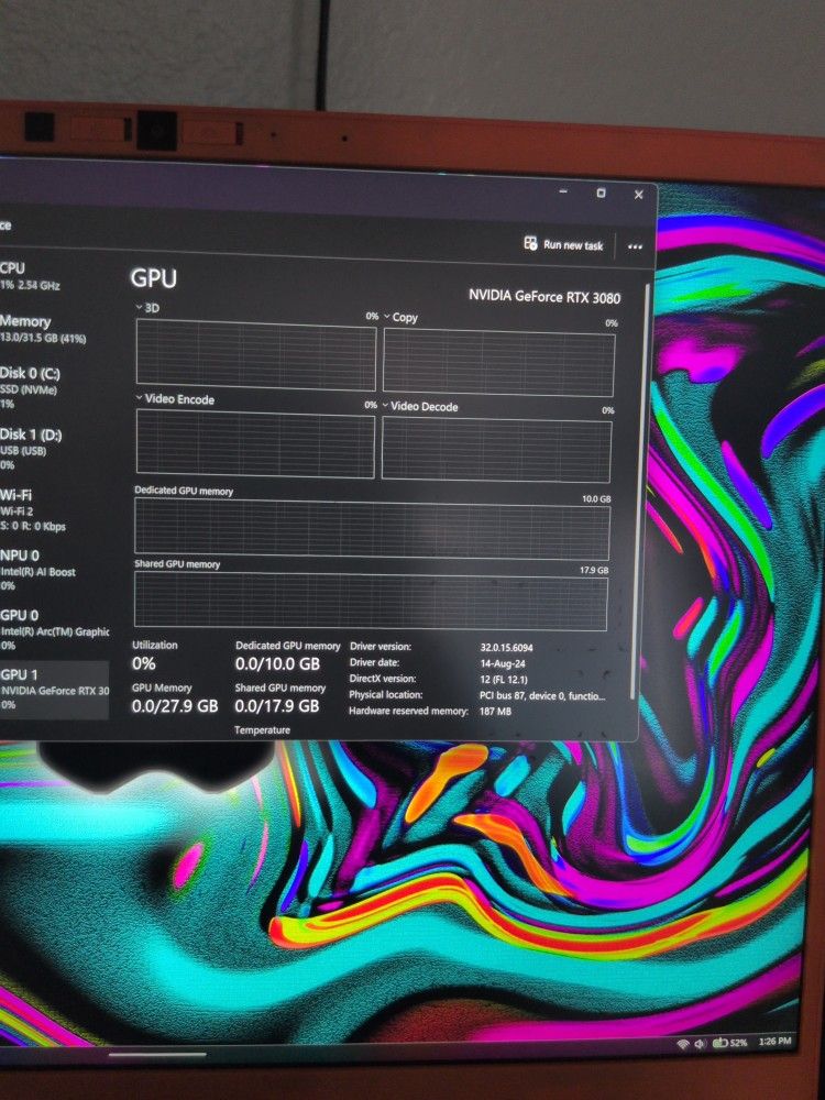 Arous Gaming Box RTX 3080 10GB Vram