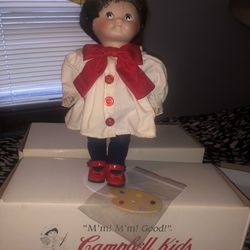 1997 Campbell Kids “La Petite Artiste” By Danbury Mint