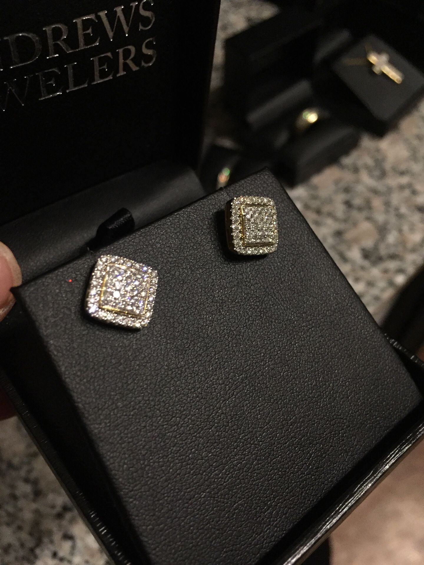 1CTW Diamond Earings