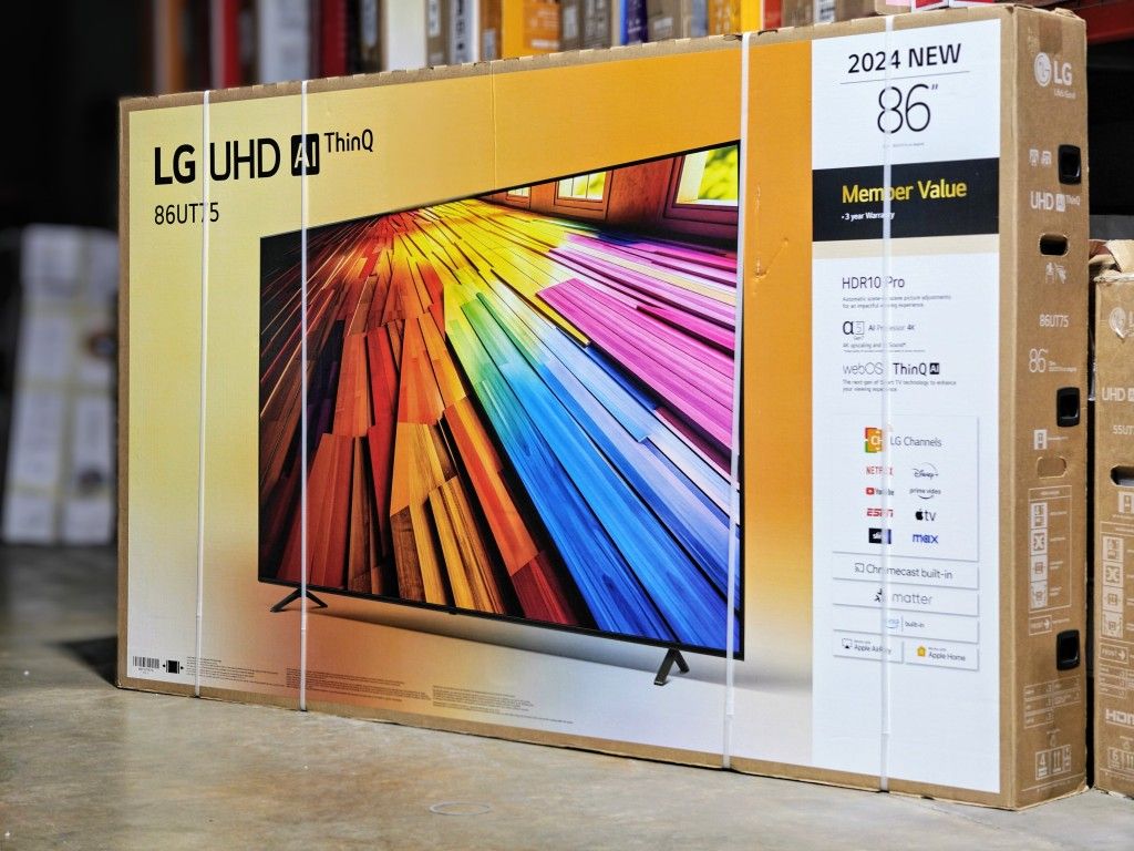 LG 86" Class UT7550 Series 4K UHD webOS Smart TV