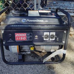 Powerboss 2000 generator