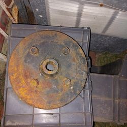 4 Lug  Vw Original German Rear Drum 