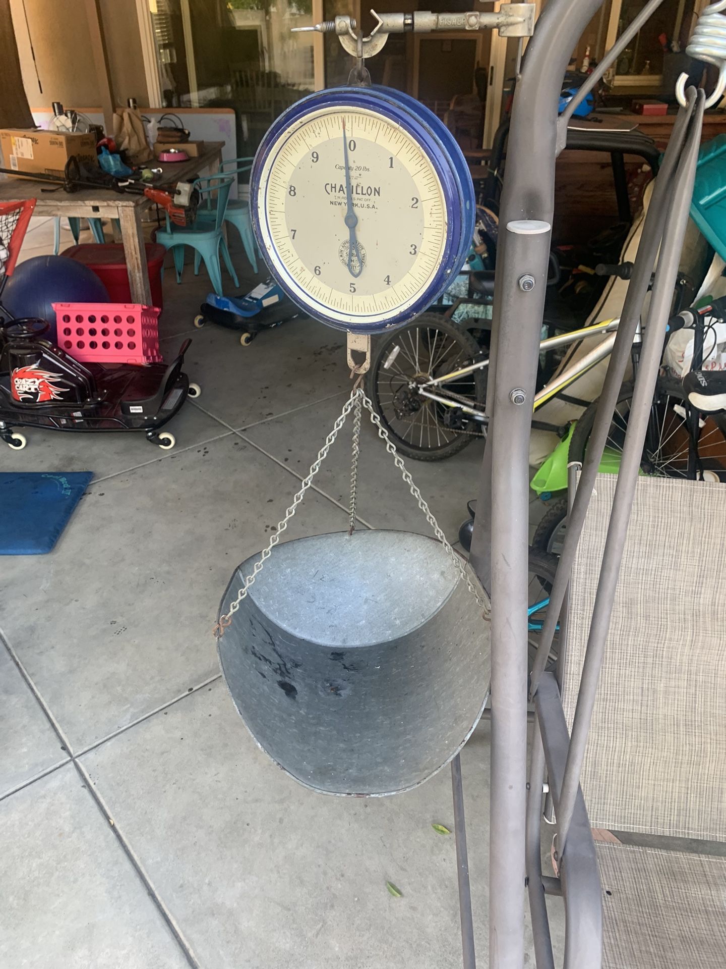 Rustic Chatllon Fruit Scale Missing Glass Still Cool