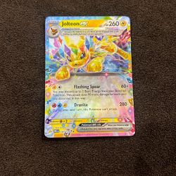 Jolteon EX 030 Prismatic Pokemon 