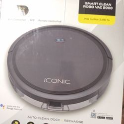 Today Only Sale On Iconic Smart Clean Robo Vac 2000  