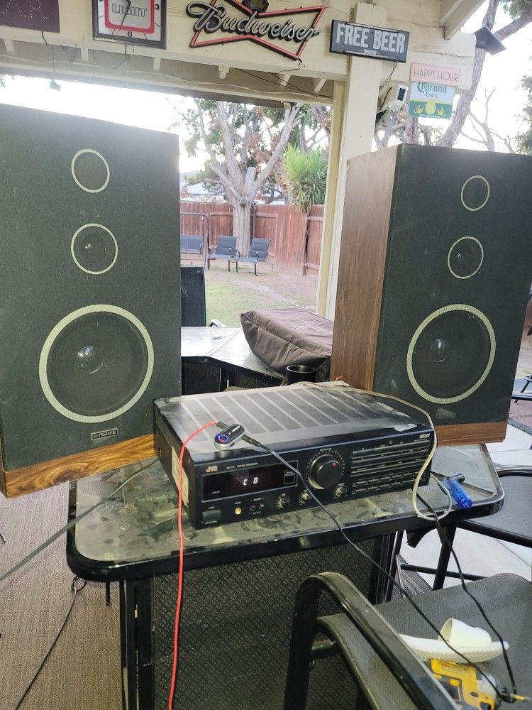 Jvc Bluetooth Stereo Receiver With Speakers Sounds Great