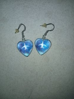 Jet Airplane Earrings 