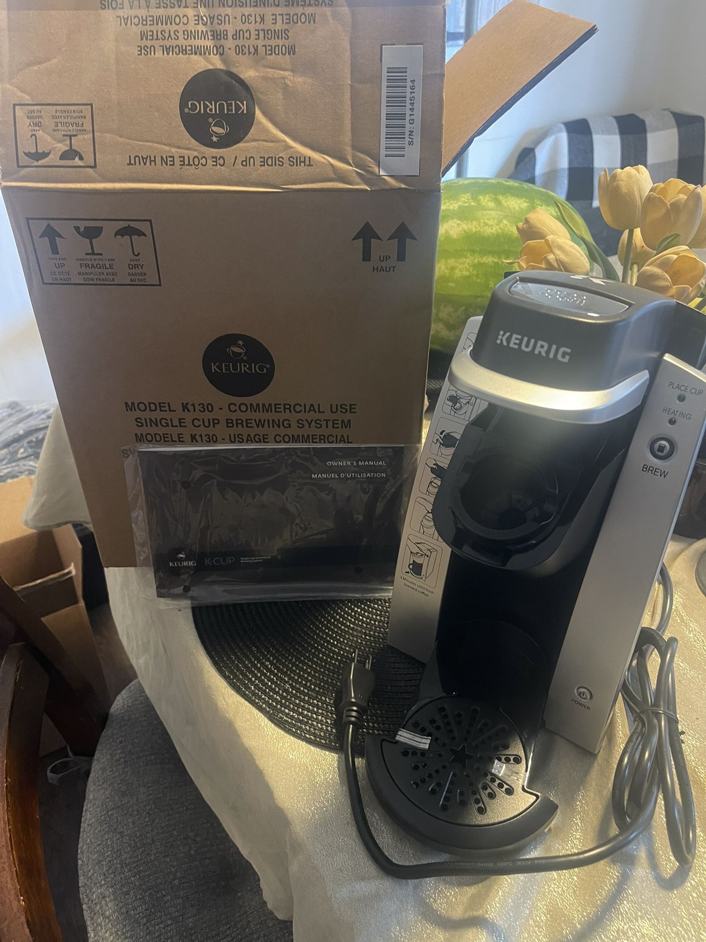 Keurij Commercial Coffee Maker New