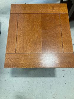 Coaster Square Wood End Table