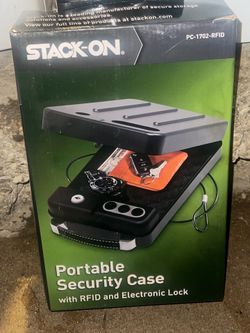 Stack-On Portable Security Case With RFID And Electronic Lock PC-1702-RFID