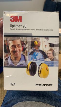 3M Optime 98 earmuffs