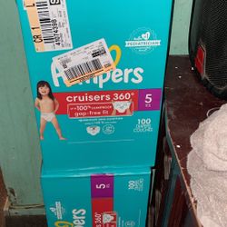 Pampers Cruisers 360  Size 5 