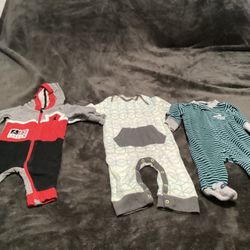 Infant Boys Onesies Size 3-6months 9 Pieces 