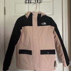 Pink North Face Puffer 