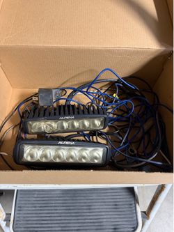 Alpena LED lights and wiring for vehicle