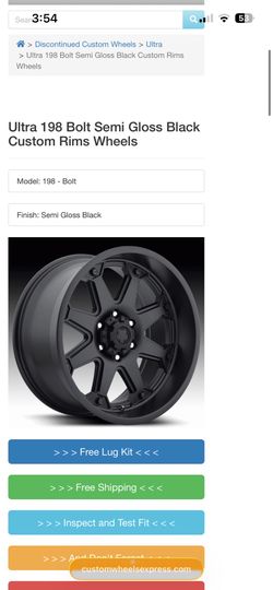 5 lug rims