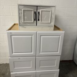 White Kitchen Base Cabinet