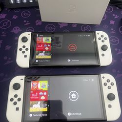 Nintendo Switch OLED White: 2x Available
