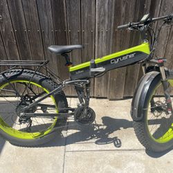 750w Class 3 E-Bike, Cyrusher XF690 PLUS
