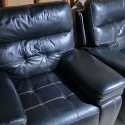 Two Oversized Super Comfortable Recliners 