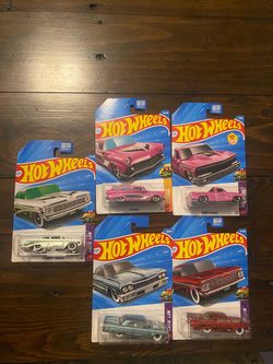 🔥Lowrider lot 6462 Impala and more hot Wheels🔥