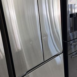 💥Great Saving💥 36 in. 25 cu. ft. Counter-Depth MAX with Zero Clearance 3-Door French Door Refrigerator with Thin Door Design