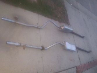 Complete Pipes En Manifold For Chevy C10 Short Bed