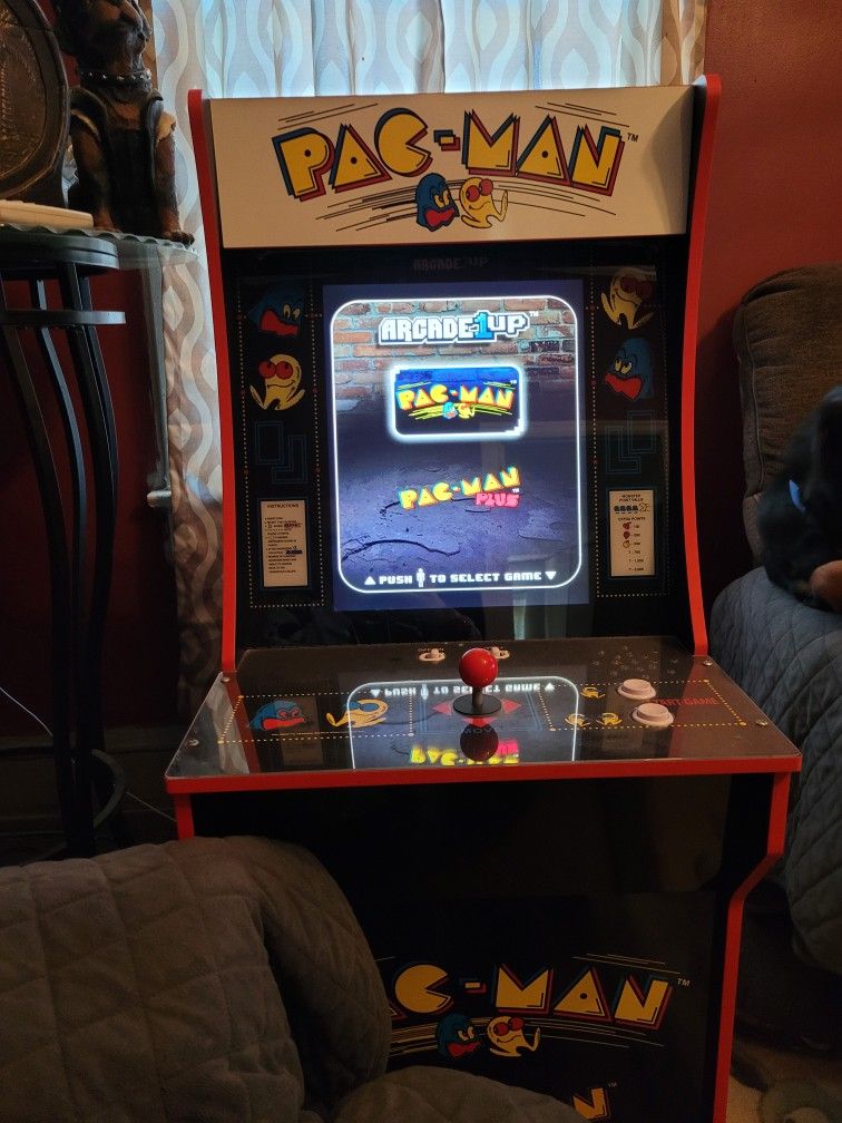 1up Pac Man Arcade Game 