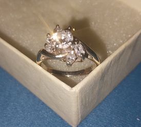 2 Carat Diamond Ring 14k Gold