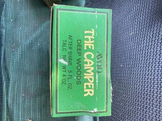 1972 Avon The Camper Deep Woods Aftershave