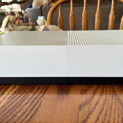 Xbox With Cords And Two Controllers 