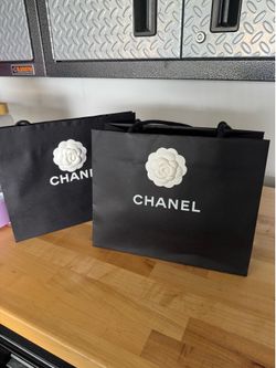 Chanel bags with Camelia flower each $10