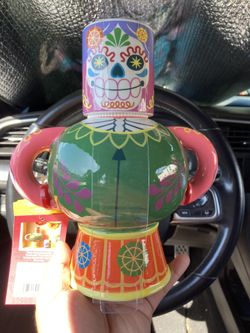 Dia De Muertos Ceramic Cantaro Tea Cup & Jug Target Day Of He Dead Halloween