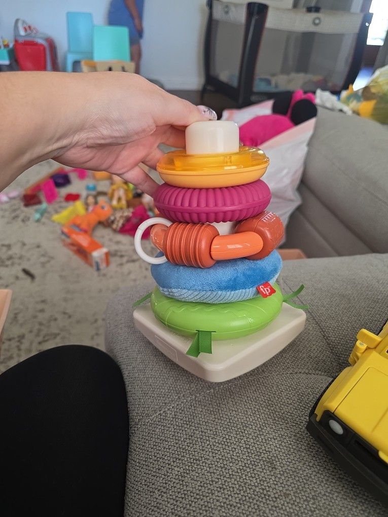 Fisher-Price Sensory Rock-A-Stack Toy