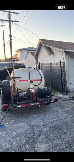 Commercial Pressure Wash Trailer