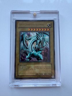 Yu-Gi-Oh Blue-Eyes White Dragon LOB-001