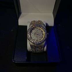 Bustdown Custom Moissanite Watches, Cartier and AP