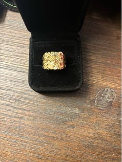 10k nugget ring