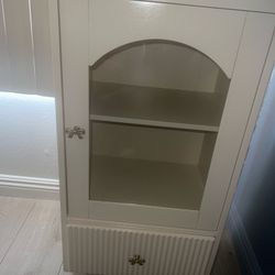 Light Pink  Antique Night Stand 