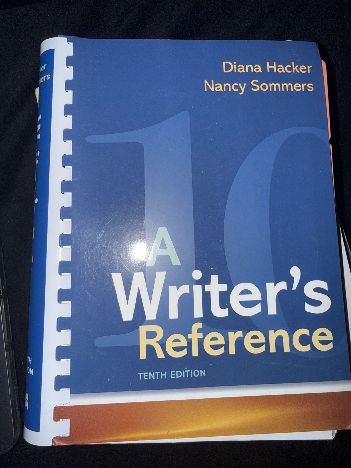 A Writer’s Reference 10th Edition