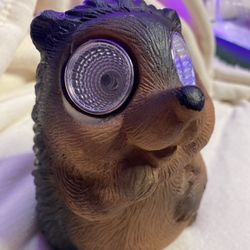 Outdoor Garden Decor Animal Statue w/Solar Powered Light Up Eyes-Brand New