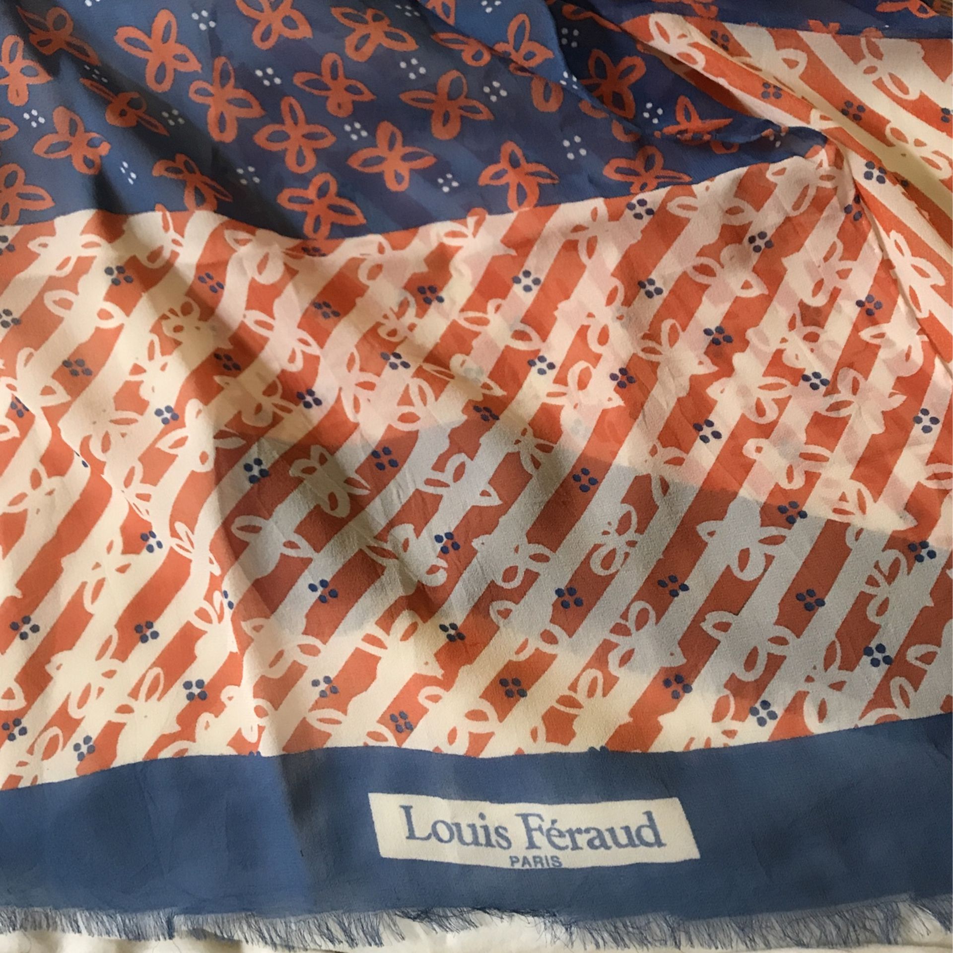 vintage Louis Feraud scarf **- today 6/14 take for half price @ $25