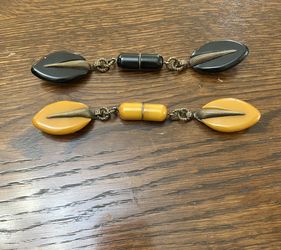 Vintage Bakelite Coat/Jacket/Fur Clips
