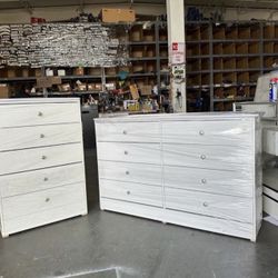 New White Dressers Set