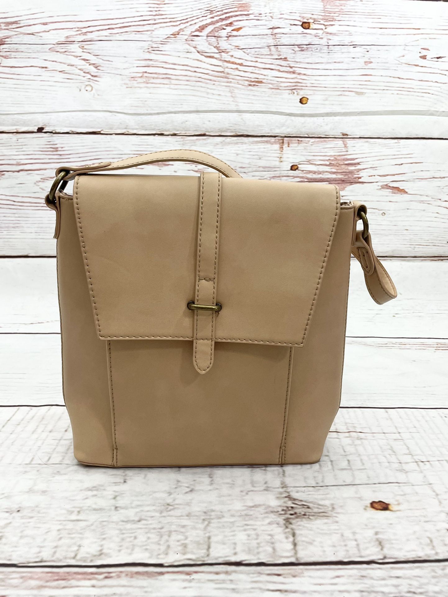 Universal Thread Bag tan Backpack Laptop Bag With Handle Adjustable