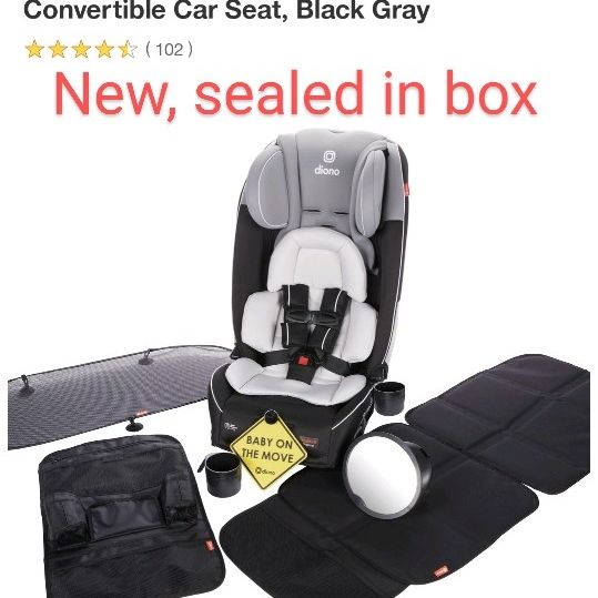 New Unopened Diono 3RXT Bonus Pack Car Seat